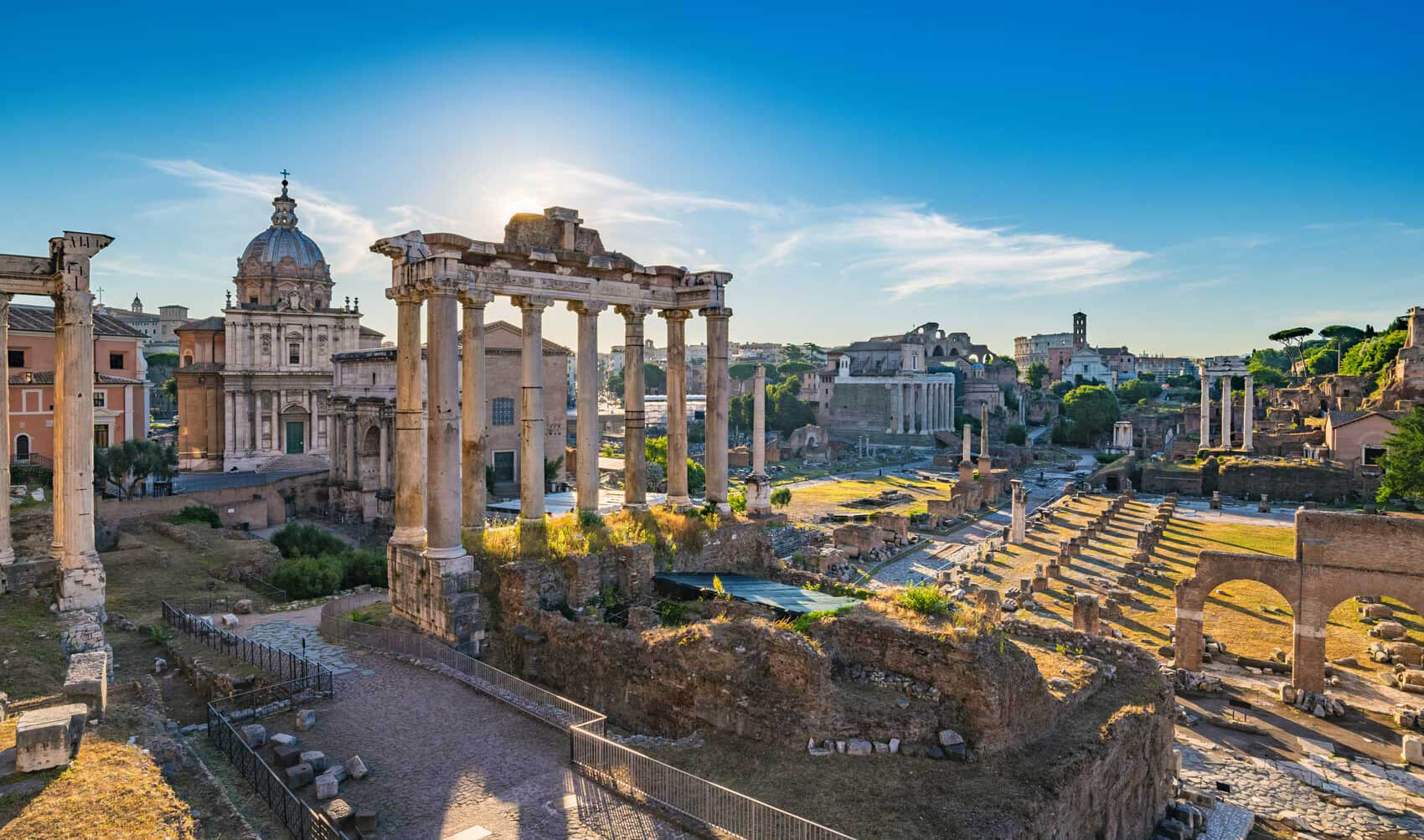 The Roman Forum in Rome